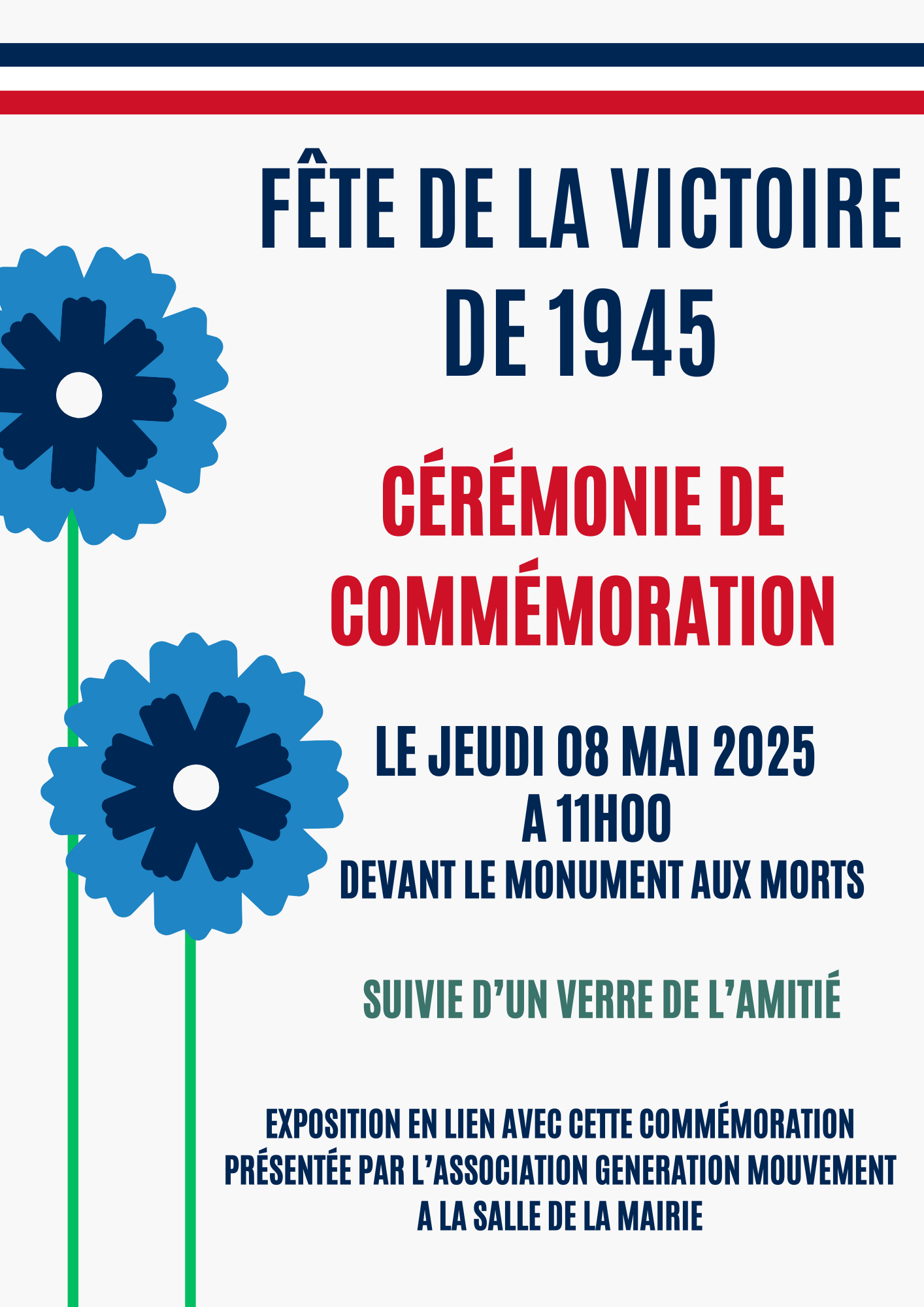 Lire la suite à propos de l’article Fête de la victoire du 8 mai 1945