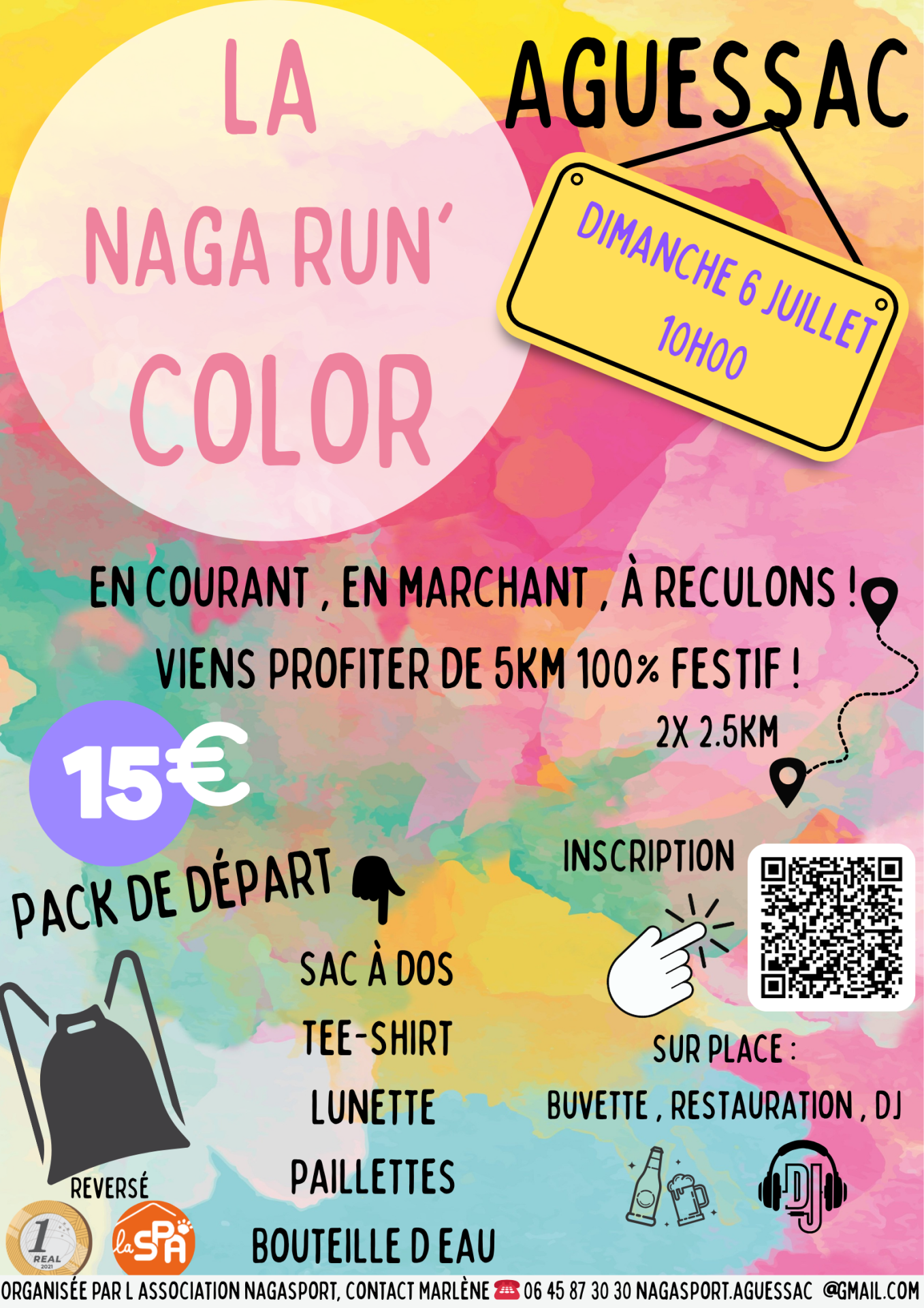 Lire la suite à propos de l’article NAGA RUN COLOR