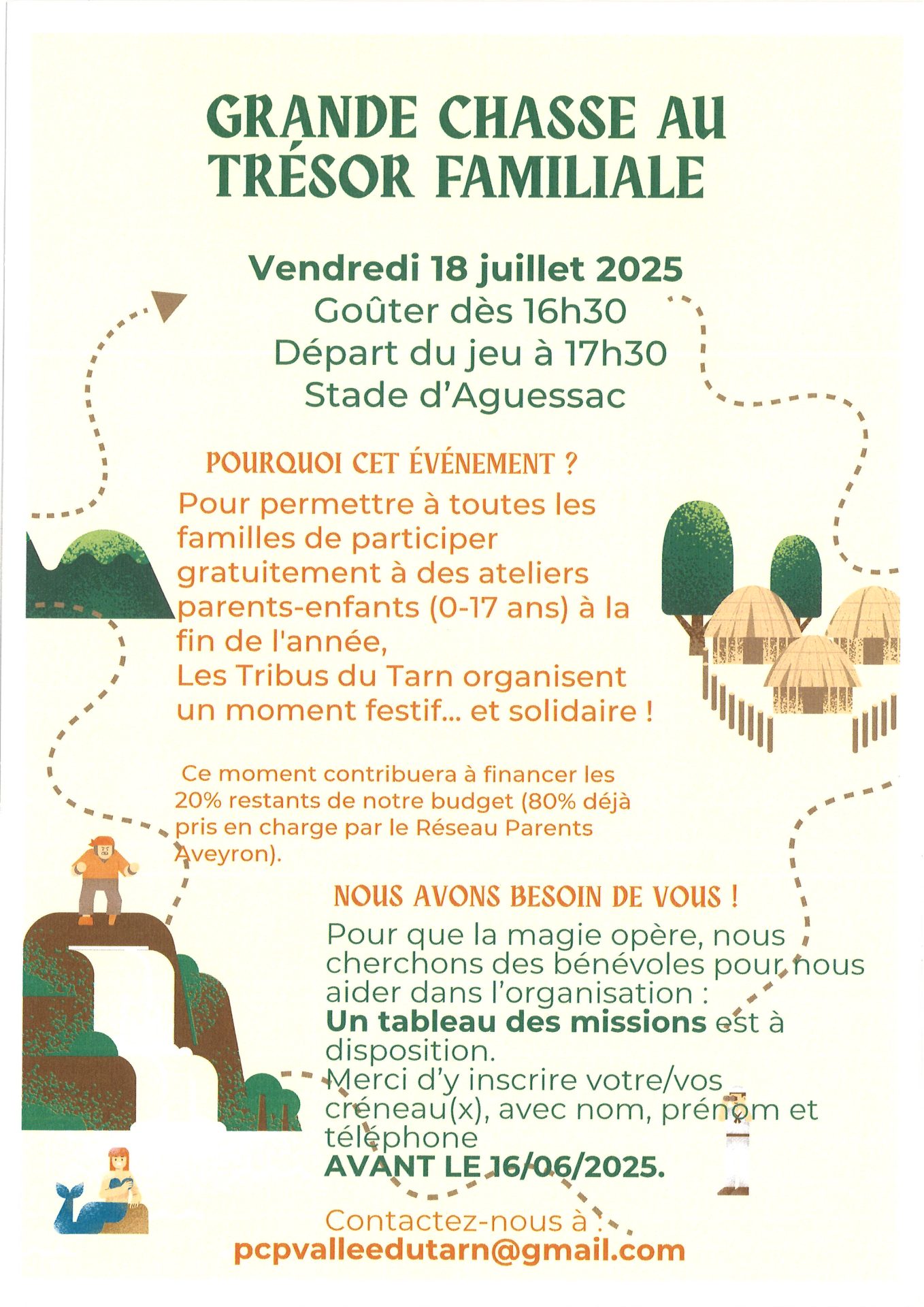 Lire la suite à propos de l’article Grande chasse au trésor familiale