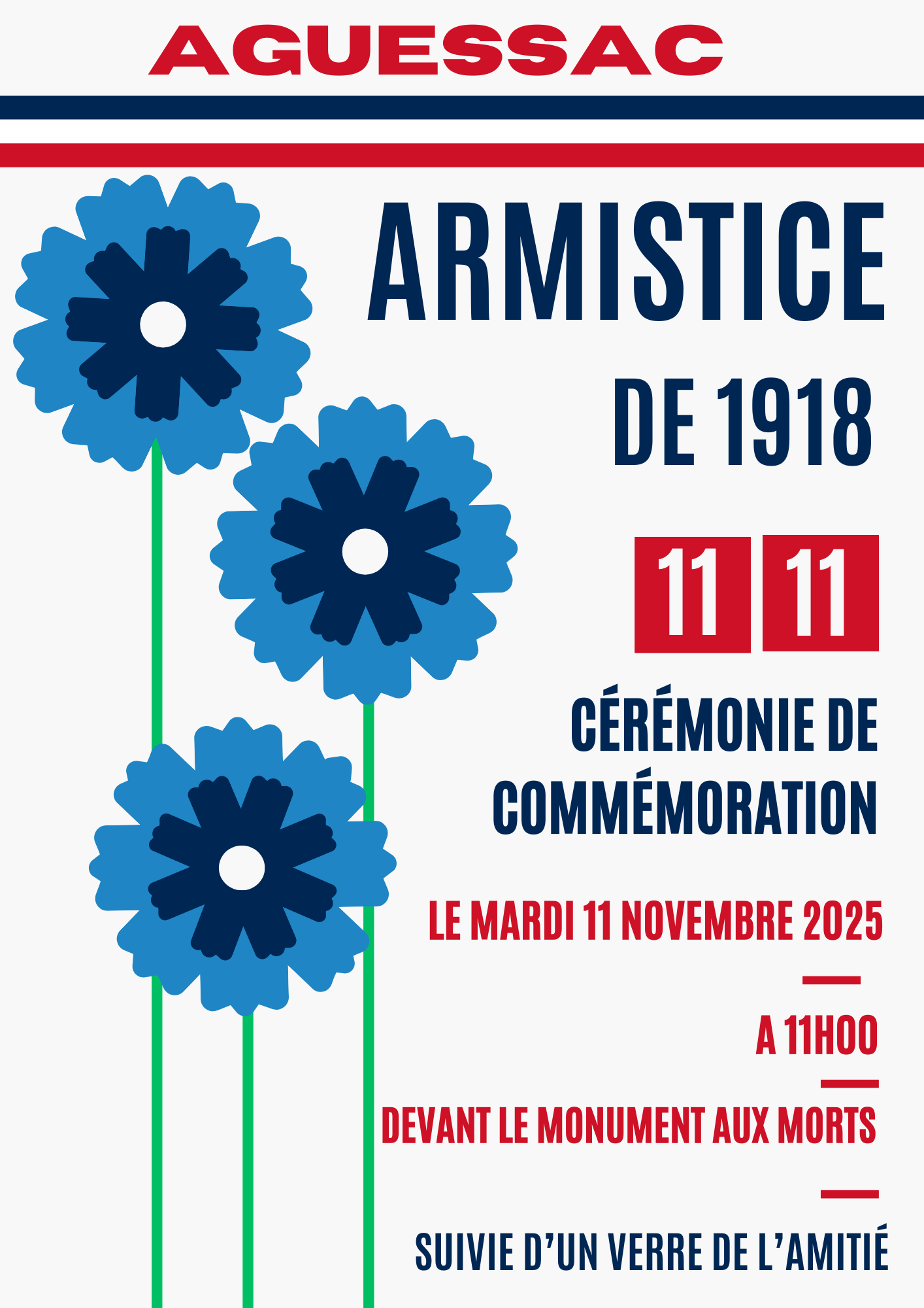 Lire la suite à propos de l’article Cérémonie du 11 novembre