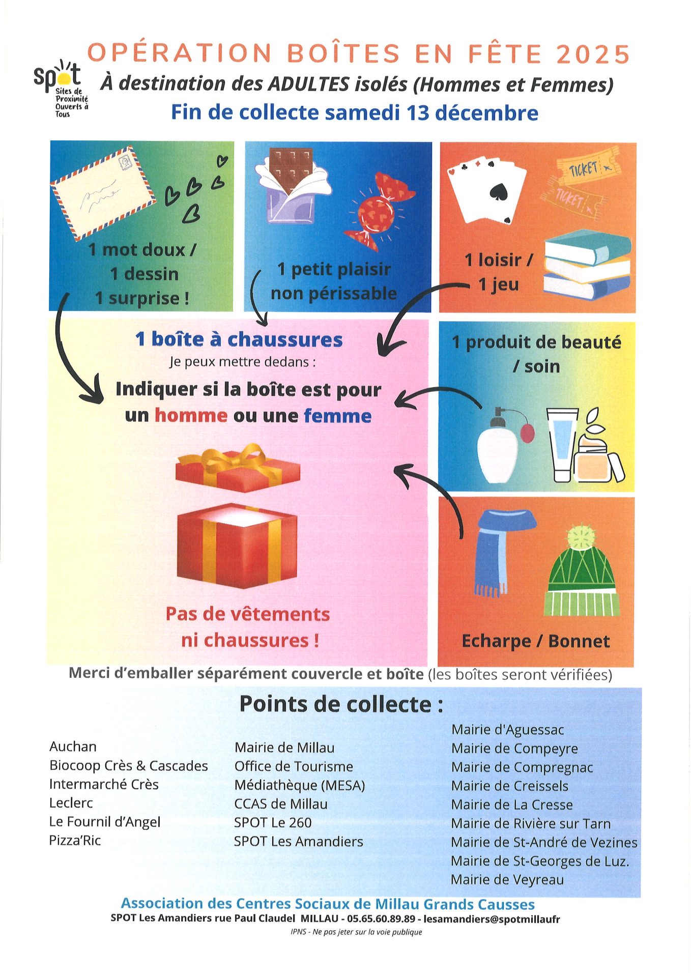 Lire la suite à propos de l’article Les Boites en fête 2025,